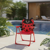 Silla Reposera Infantil Niños 1 Posicion Vaquita San Antonio Rojo