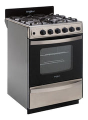 Cocina Whirlpool Multigas 56 Cm Inox Wfx57di