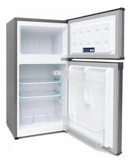 Heladera Refrigerador Gafa Hgmdp1p Mini Top Freezer Plata Gris Oscuro