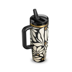 Vaso Quencher Térmico Stanley Protour 887ml Wild Blooms Frio Negro Protour Flipstraw