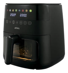 Freidora De Aire Digital Atma Fr248abp Negro 1750w 8l 8prog Negro