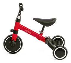 Triciclo Con Manija 3 En 1 Rojo Sl-2023 Bebesit