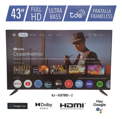 Smart Tv Kanji 43 Kj-43st005-2 Fhd Google Tv Netflix Youtube