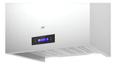 Campana De Cocina Pared Extractor Purificador Tst Kuba 90 Cm Plateado
