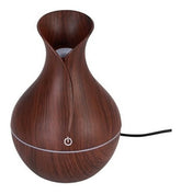 Difusor Humidificador Kanji 134d Aromatizador Led 130ml ! Color Marrón Claro