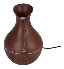 Difusor Humidificador Kanji 134d Aromatizador Led 130ml ! Color Marrón Claro
