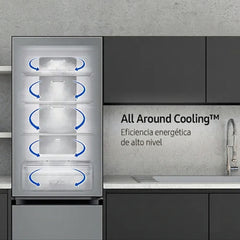 Heladera No Frost Samsung Rb33a307031 Bespoke 328l Space Max