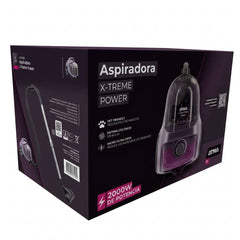 Aspiradora Ciclonica Atma 2000w X-treme Power As9021n Gris