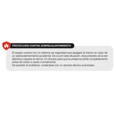 Caloventor Eléctrico Industrial Liliana Cfi830 Powertyred 3000w Rojo