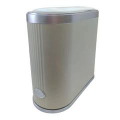 Cesto Basura Rectangular Inteligente Con Sensor Vivendi 12l Beige