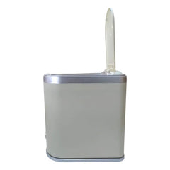 Cesto Basura Rectangular Inteligente Con Sensor Vivendi 12l Beige