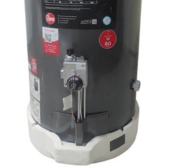Termotanque A Gas Natural Rheem Aee Tgnp080rh Gris 80l Gris Oscuro