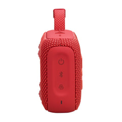 Parlante Portatil Inalambrico Jbl Go 4 Bluetooth Rojo