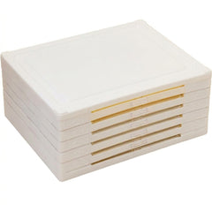 Organizador Plegable Plastico De Zapatillas 6 Cajones VIVENDI Blanco