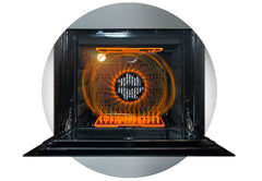 Horno Eléctrico De Empotrar Longvie Heqb60x Acero Negro