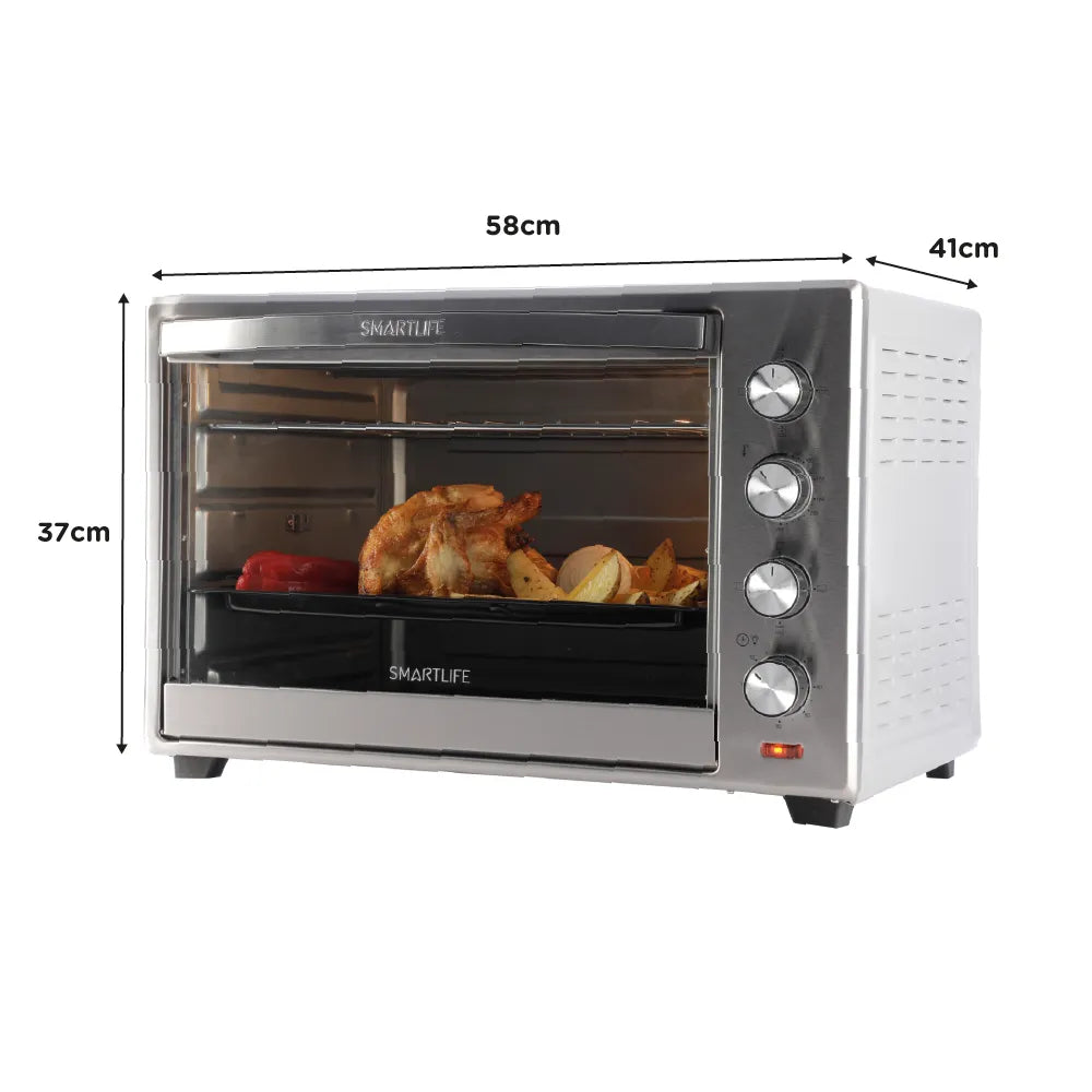 Horno Grill Electrico Conveccion Smartlife Sl-tor050 De 50l