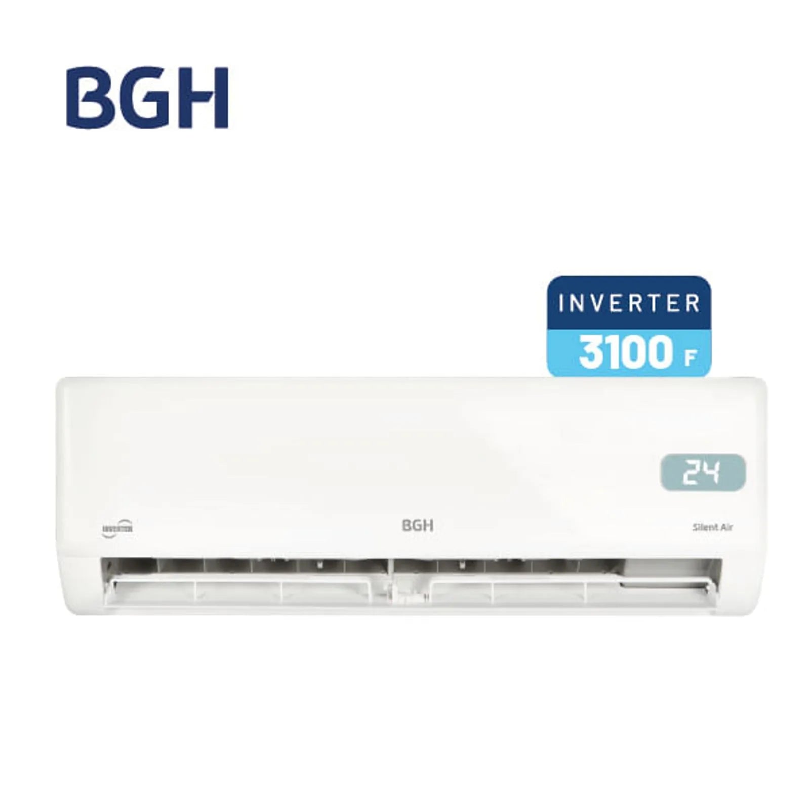 Aire Acondicionado Split Bgh Silent Air Bsi37wcnx Blanco