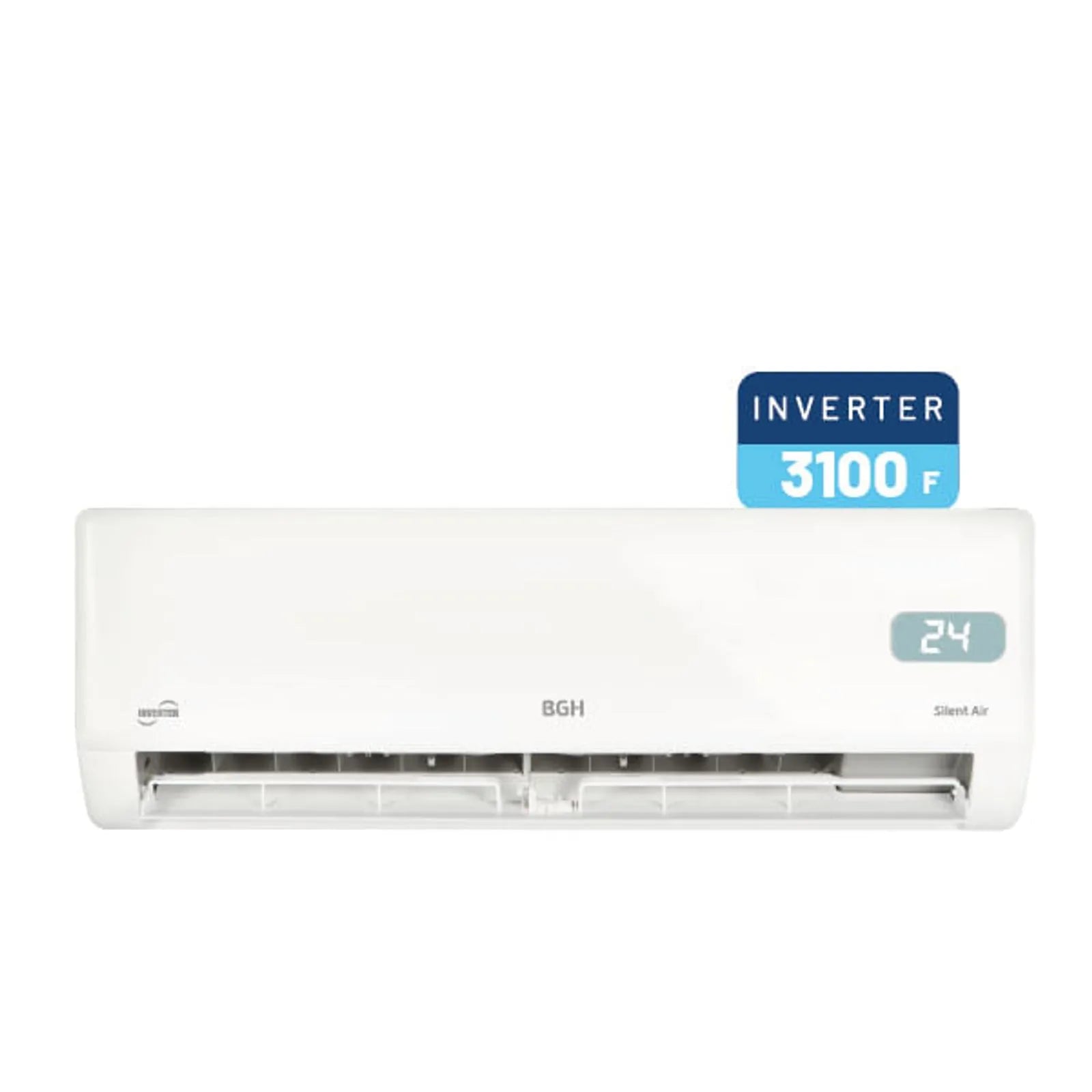 Aire Acondicionado Split Bgh Silent Air Bsi37wcnx Blanco