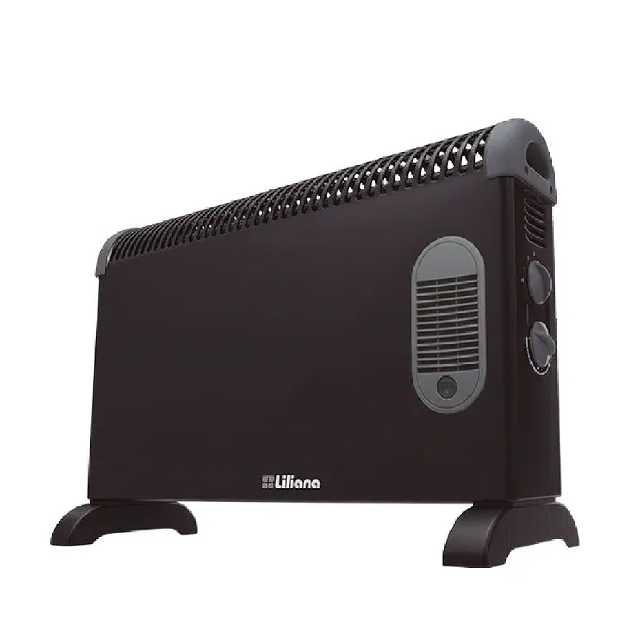 Calefactor Electrico Convector Liliana Duowarm Fan Cfm19 Negro