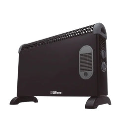 Calefactor Electrico Convector Liliana Duowarm Fan Cfm19 Negro