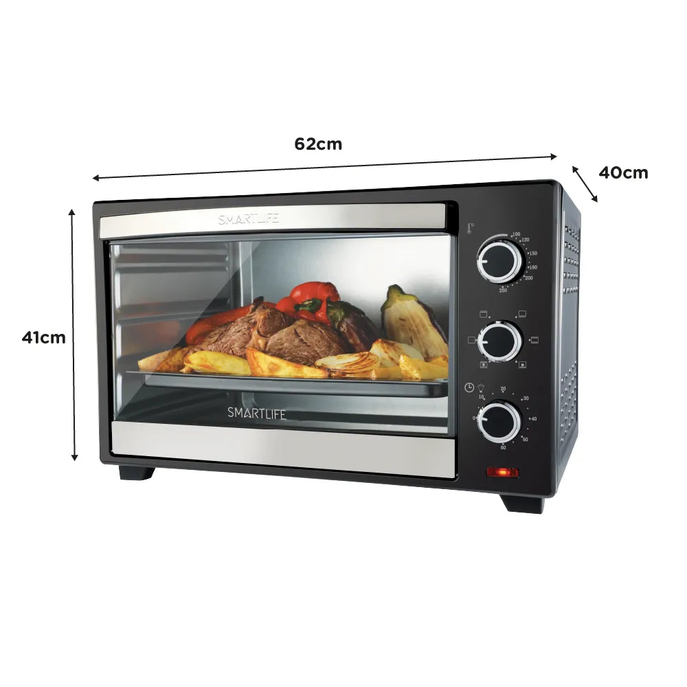 Horno Eléctrico Smartlife Sl-to0060pn 60l Conveccion 5 Funciones