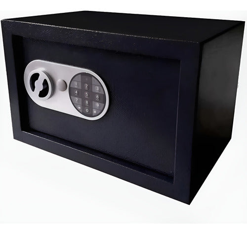 Caja Fuerte Seguridad Digital Tme20dn 20x31x20cm Negro