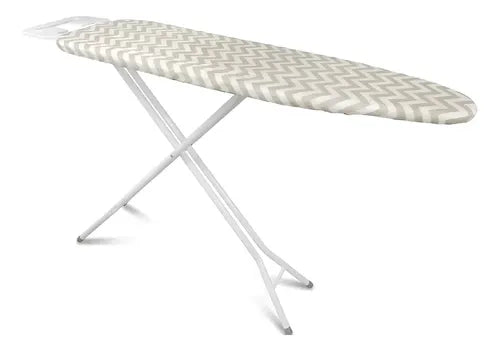Tabla De Planchar Plegable 128 x 88cm de 6 Alturas Porta Plancha