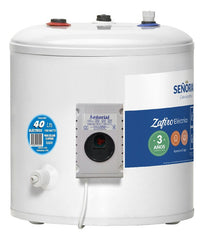 Termotanque Eléctrico Señorial Zafiro 40 Lts Blanco