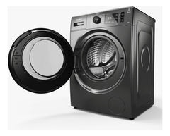 Lavarropas Whirlpool Wnq90as Frontal 9kg Inverter Titanium Color Gris Oscuro