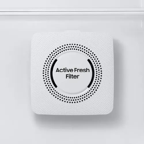 Heladera Con Freezer Inverter Samsung Bespoke Rt47cb664212b3 Color Clean White Con Capacidad De 457l