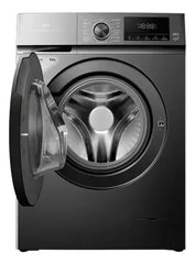 Lavarropas Carga Frontal Tcl P108afl Inverter 8kg 1400rpm Gris Oscuro