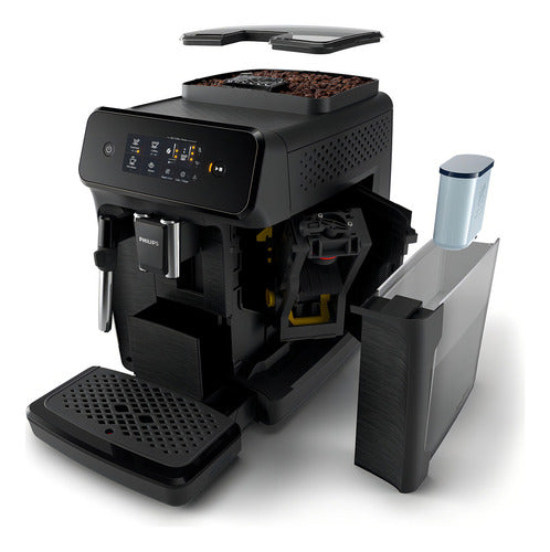 Cafetera Espresso Automatica Philips Serie 1200 Ep1220/02 Negro