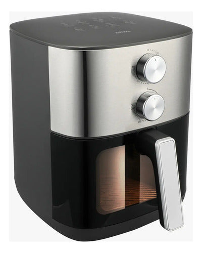 Freidora De Aire Mecánica Atma 6 L Inox Fr256maip Plateado