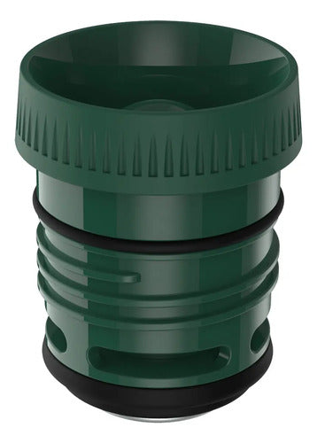 Termo Stanley Clásico 950ml Inox Manija Tapon Cebador Verde Verde