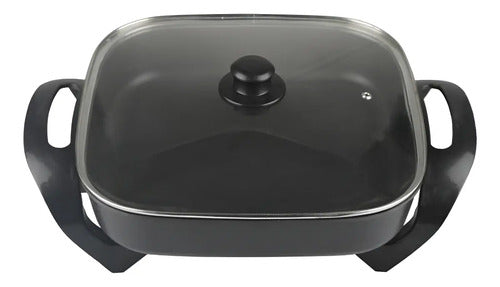 Paellera Westinghouse Wh-pa1400dec01 1400w Negra Color Negro