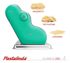 Pastalinda Máquina P/pastas Fideos Original Clásica Mod 260 Verde