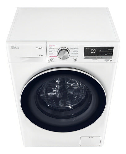 Lavasecarropas LG Inverter Carga Frontal 9kg / 5kg Blanco