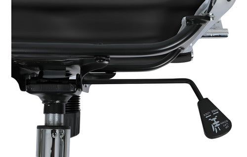 Combo 2 Sillones Ejecutivo Oficina Escritorio Pc Vivendi C Negro Cuero Sintético