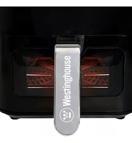 Freidora Aire Sin Aceite Westinghouse Wkaf406 Digital 5l Ct Negro