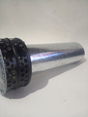 Calefactor Tiro Bal. Longvie Eba2t 2000kcal Termostato Color Gris