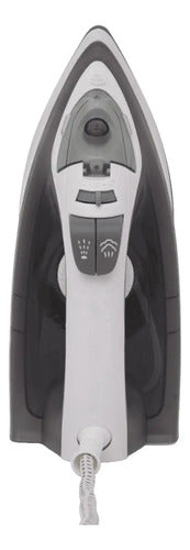 Plancha Vapor Kanji Kjh-pl1603 1600w Ceramica Vapor Vertical Gris