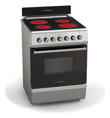 Cocina Electrica Ormay Ultra-acero Vitroceramico 4 Hornallas Acero