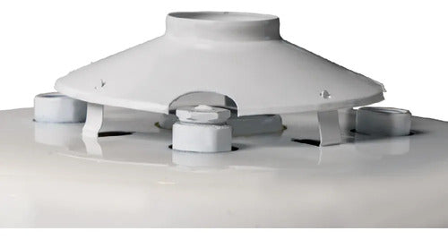 Termotanque De Gas Envasado Populi Ep53 De 51l Ge C/sup Blanco