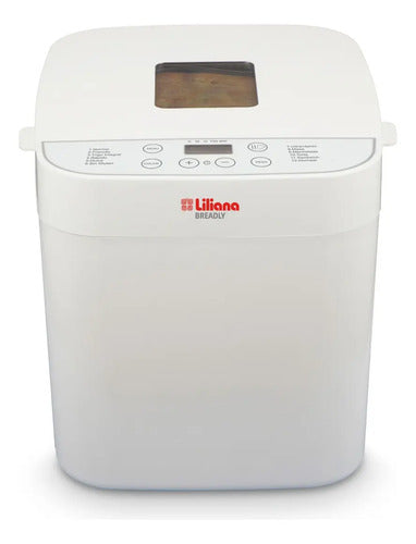 Horno De Pan Liliana Afp905 Capacidad 1 Kg 12 Programas Color Blanco
