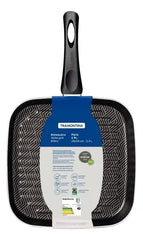Bifera Cuadrada Tramontina Paris Plancha Antiadherente 28cm Marrón Oscuro