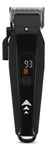 Cortapelo Philco Hc9911 Inalámbrico Clipper Turbo Pro Cuchillas De Acero Inoxidable Display Digital