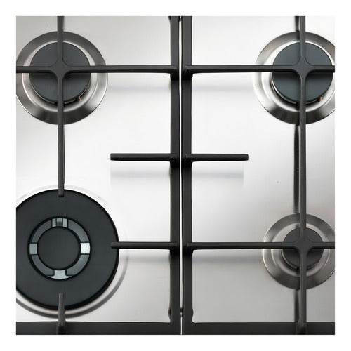 Anafe A Gas Whirlpool Gma6422 Empotrable 60 Cm