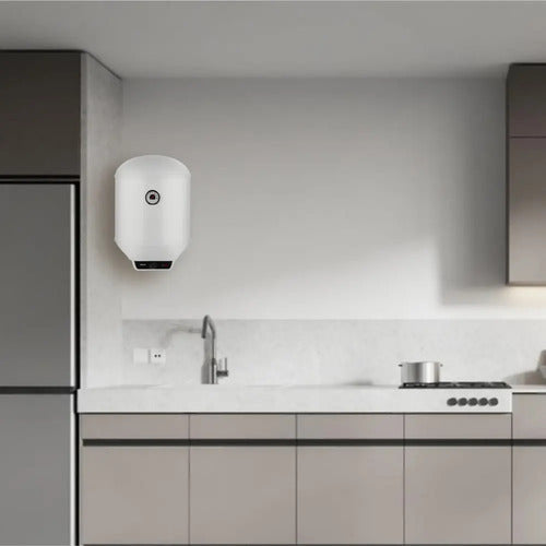 Termotanque Eléctrico Philco 44l Phts050bm Para Colgar Conexión Inferior Blanco