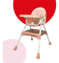Silla De Comer Reclinable 3 En 1 Bebesit 6651b Rosa H:15k Cs Rosa