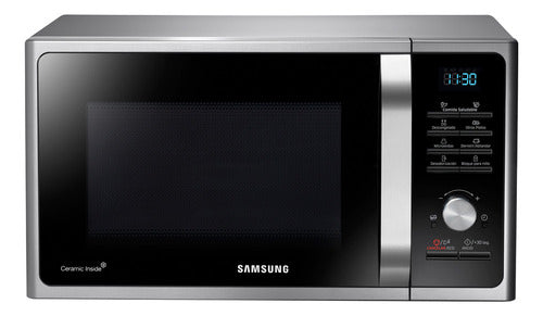 Microondas Grill Samsung Mg28f3k3tas Plata 28l